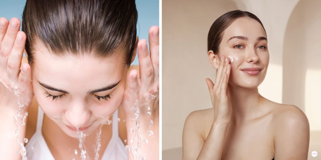 Step by step morning skincare routine for oily skin